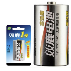 sonluk双鹿r20p1号电池2粒