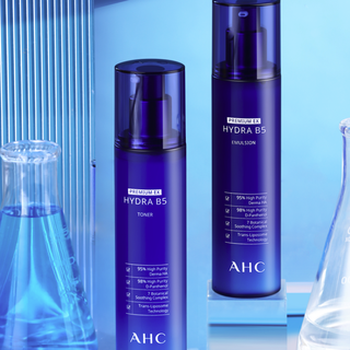 AHC 专研B5玻尿酸水盈护肤套装 (柔肤水120ml+乳液120ml)