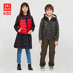 UNIQLO 优衣库 童装/男童/女童 高级轻型羽绒服背心 435703