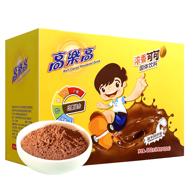 colacao 高樂高 浓香可可固体饮料 原味 360g