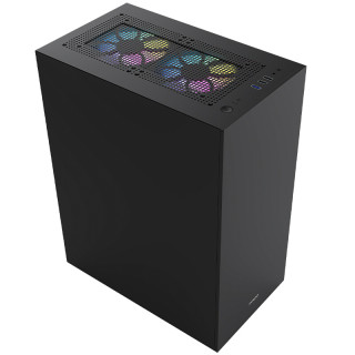 pado半岛铁盒风度标准版atx机箱非侧透黑色