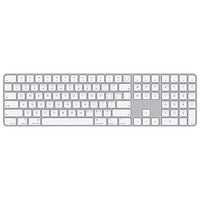 Apple 苹果 MK2C3CH/A 104键 2.4G蓝牙 双模薄膜键盘 银色 无光