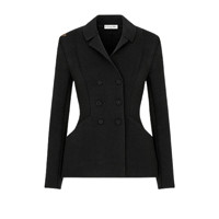 Dior 迪奥 BAR JACKET 女士小西装 054V03AM203_X9000 灰色 40