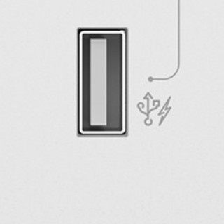 Schneider Electric 施耐德电气 珍铂系列 NP142610U2_WE_C1 五孔带双USB插座 丝绒白