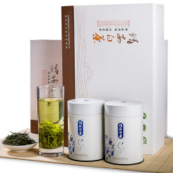 宝珠峰白茶茶叶靖安白茶明前绿茶一级礼盒装100g礼盒装