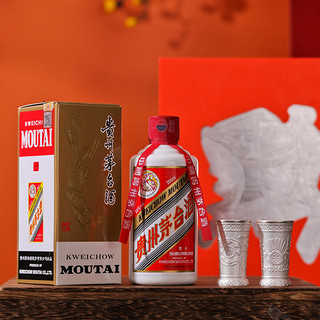 MOUTAI 茅台 飞天茅台 53%vol 酱香型白酒 200ml 惠群贵礼礼盒