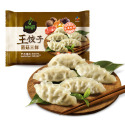 必品阁 王饺子 菌菇三鲜 840g