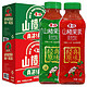 PLUS会员：华旗 山楂果肉饮料 红+绿组合  400ml*12瓶