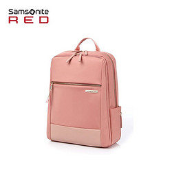 Samsonite 新秀丽 双肩包14寸电脑包女士通勤时尚轻便实用背包 HE7