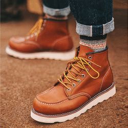 RED WING 红翼 875 男子经典复古登山靴