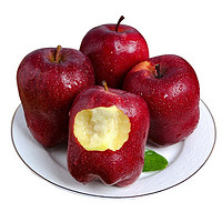 PLUS会员：苹果红了 甘肃天水花牛苹果  带箱9.2-10斤