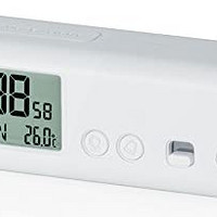 Adesso 艾迪索 ADESSO 闹钟 手电筒功能 旅行电波表 温度&日期显示 白色 PFT-01