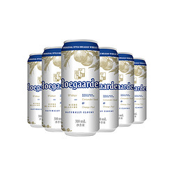 Hoegaarden 福佳 比利时风味小麦白啤酒  310ml*6听