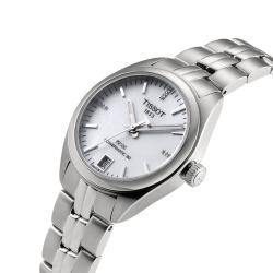 tissot天梭瑞士天梭pr100系列贝母表盘时尚优雅女士手表