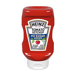 Heinz 亨氏 番茄沙司沙拉酱风味意面酱薯条酱披萨酱 13oz约369g/瓶 0脂肪 低脂健康