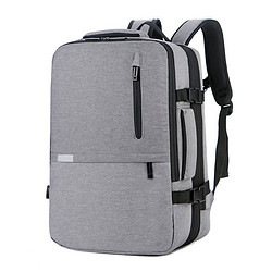 JEANSWEST 真维斯 双肩包男多功能大容量背包商务出差旅行包防震15英寸电脑包