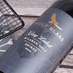wolfblass纷赋禾富金牌设拉子干红葡萄酒750ml澳大利亚原瓶原装进口