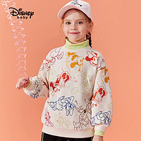 88VIP：Disney 迪士尼 女童假两件卫衣