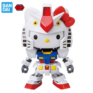 BANDAI 万代 高达拼装模型Q版SDEX SD RX-78-2 凯蒂猫元祖哈罗Hello Kitty