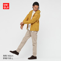 优衣库 男装 便携式防紫外线连帽外套(3D CUT 防晒衣 轻薄)439575