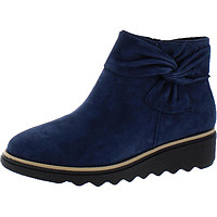 Clarks 其乐 Sharon Salon Womens Side Knot Ankle Boots