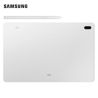 SAMSUNG 三星 Galaxy Tab S7 FE 12.4英寸 Android 平板电脑(2560*1600dpi、骁龙778G、4GB、64GB、Wi-Fi版、冷山灰、SM-T733ZSACH)