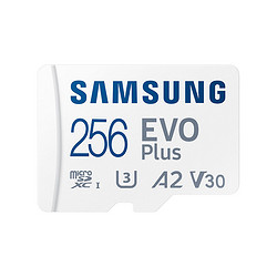 SAMSUNG 三星 EVO Plus Micro-SD存储卡 256GB