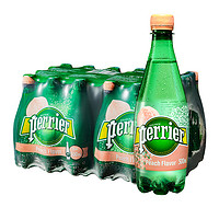 perrier 巴黎水 含气饮料 桃子味 500ml*6瓶