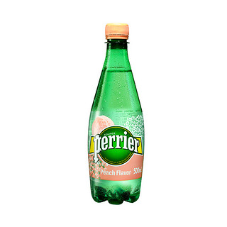 perrier 巴黎水 含气饮料 桃子味 500ml*6瓶