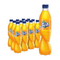 Coca-Cola 可口可乐 芬达 橙味汽水 碳酸饮料 500ml*12瓶