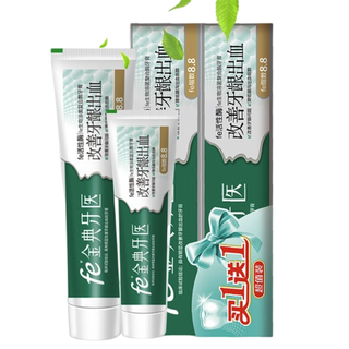  fe/金典牙医 改善牙龈出血 牙膏  薄荷冰橙 160g