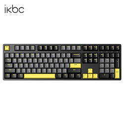 iKBC W210 无线机械键盘 108键 茶轴 松烟玉
