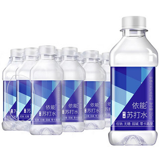 锌强化 无糖无汽弱碱苏打水饮料 350ml*15瓶 塑膜装 饮用水