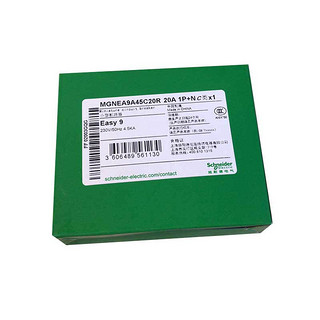 Schneider Electric 施耐德电气 MGNEA9A45C20R 漏电保护器 1P+N 20A