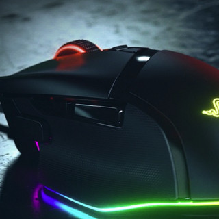 RAZER 雷蛇 巴塞利斯蛇 V3 有线鼠标 26000DPI RGB 黑色