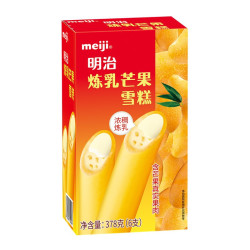 meiji 明治 炼乳芒果雪糕 63g*6支