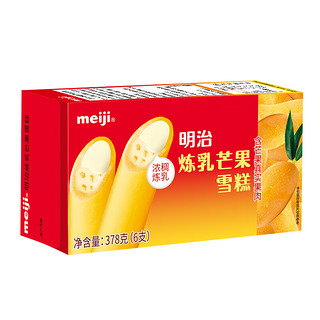 meiji 明治 炼乳芒果雪糕 378g