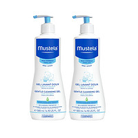 88VIP：Mustela 妙思乐 婴儿洗发沐浴露二合一 500ml*2