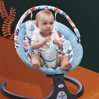 babyboat 贝舟 B0081 婴儿电动摇椅 标准款 星月珊瑚