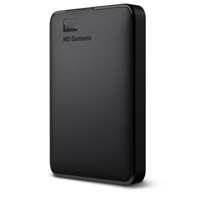 Western Digital 西部数据 新元素系列 2.5英寸Micro-B便携移动硬盘 1TB USB3.0 黑色