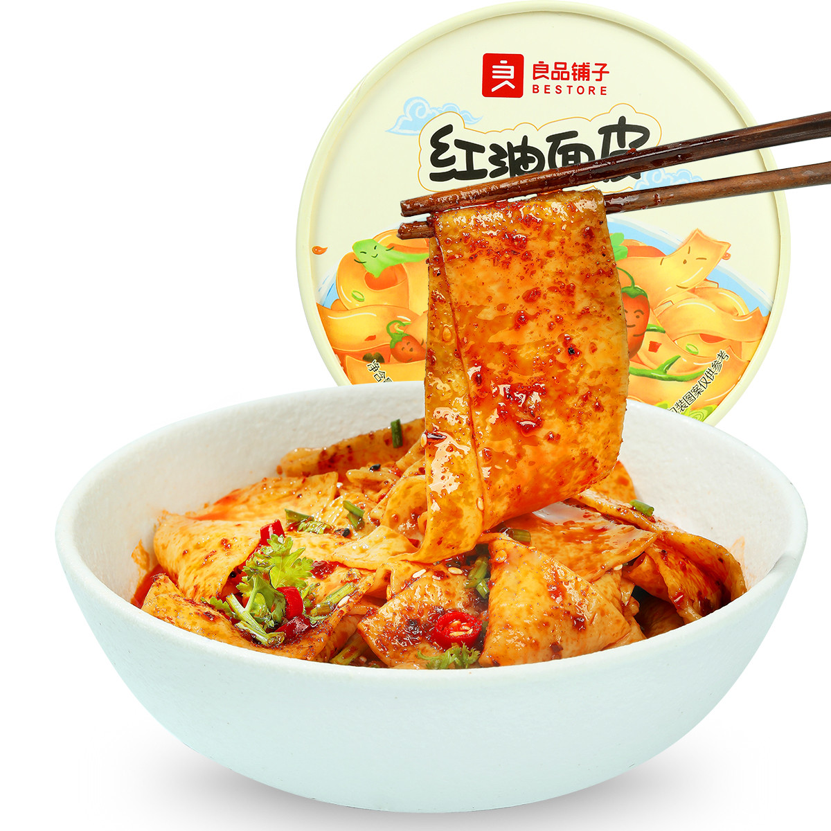 BESTORE 良品铺子 红油面皮 117g
