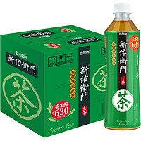 新佑卫门 无糖绿茶 生茶 0卡0脂瓶装整箱茶饮 500ml*5瓶