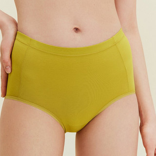 NEIWAI 内外 零敏系列 女士高腰三角内裤套装 N211WU2207 3条装(裸肤色+抹茶绿+蕉茶色) XL
