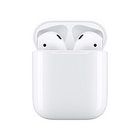 黑卡会员：Apple 苹果 耳机 Apple 苹果 AirPods H1芯片 蓝牙无线耳机 配有线充电盒