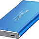 ikasus 8TB 便携式外置硬盘便携式硬盘 USB 3.0 蓝色
