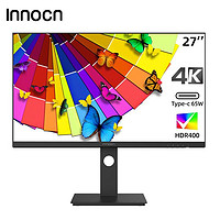 Innocn 联合创新 27C1U 27英寸IPS显示器（3840*2160、HDR400、100%sRGB、115%NTSC）