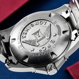 LONGINES 浪琴 运动康卡斯潜水系列 43毫米自动上链腕表 L3.782.4.56.6