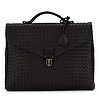 BOTTEGA VENETA 葆蝶家 男士牛皮公文包 113095V46512006 深棕色 小号