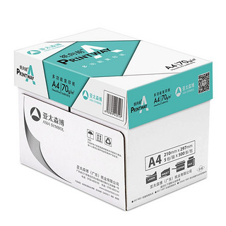 Asia symbol 亚太森博 百旺系列 PrintAway A4复印纸 70g 500张/包*5包