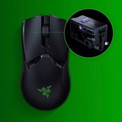 razer雷蛇毒蝰终极版24g蓝牙hyperspeed无线双模鼠标20000dpirgb黑色